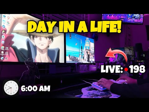 The Day In A Life Of A High School Streamer!