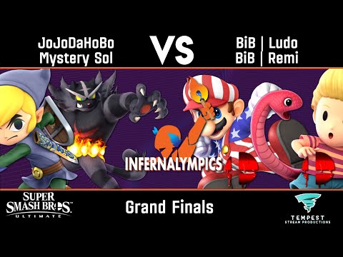 JoJoDaHoBo & Mystery Sol VS BiB | Ludo & BiB | Remi - Grand Finals - Domino Effect: Infernalympics