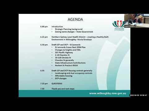 St Leonards webinar held on Tues 5 April 2022
