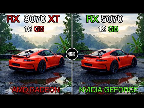 RX 9070 XT VS RTX 5070 + Ryzen 7 7800X3D | 20 Games Tested in 1080P, 1440P & 4K!