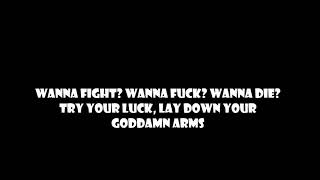 Marilyn Manson - Lay Down Your Goddamn Arms - Lyrics