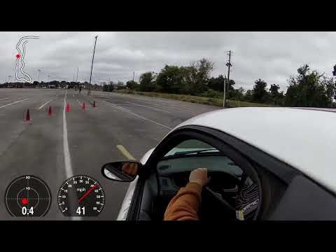 2023 TAC / TVR Autocross #9 - Neon ACR "Snowball" - Aaron