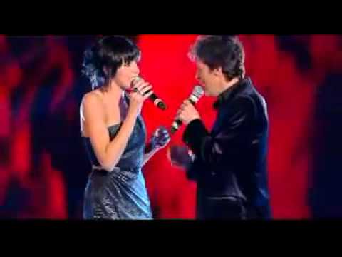 Luca Barbarossa e  Raquel Del Rosario - Fino in Fondo - sanremo 2011