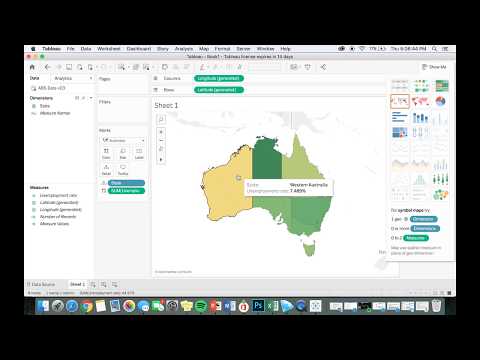 Tableau Tutorial How To Make A Choropleth Map