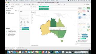 Tableau tutorial: How to make a choropleth map