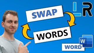 MS Word: Interchange/swap words ✅ 1 MINUTE