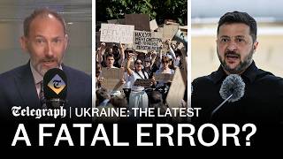 Protests sweep Ukraine after Zelensky sacks defence chief Fedorov | Russia-Ukraine latest war news
