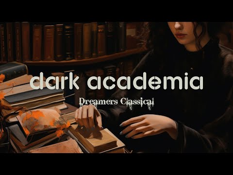 Focus on your book to forget your sadness - Dark academia playlist, sad piano