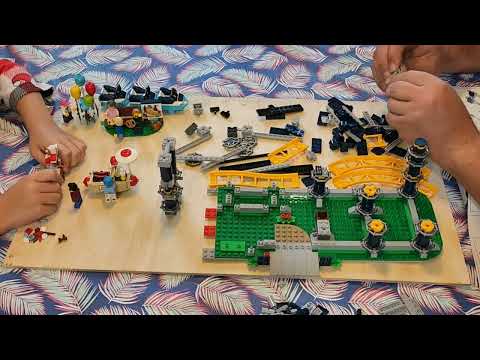 Lego Loop Coaster #10303 Speed Build Part 1