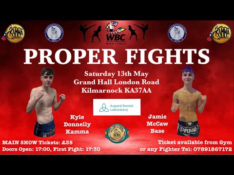 Fight 8   Kyle Donnelly Vs Jamie McCaw