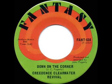 1969 HITS ARCHIVE: Down On The Corner - Creedence Clearwater Revival (mono 45)
