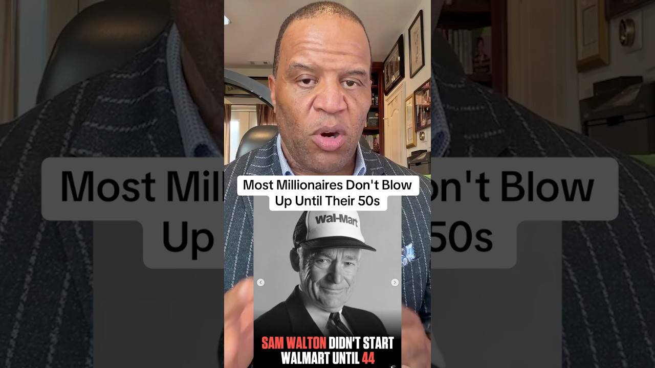 Most Millionaires Don't Blow Up Until Their 50s