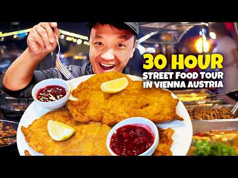 BIGGEST Schnitzel EVER! 30 Hour TRADITIONAL Austrian STREET FOOD TOUR in Vienna Austria