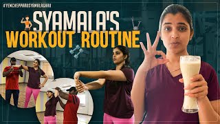 Anchor Syamala Fitness Workout  Latest Workout Vid