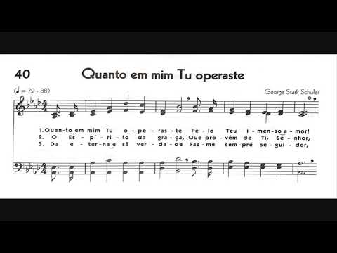 Hinário 5 CCB - Hino 040 - Quanto em mim Tu operaste - Strings - Teclado Yamaha PSR S670