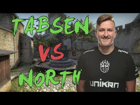 CSGO: POV BIG tabseN vs North (28/16) cobblestone @ ELEAGUE Major 2018