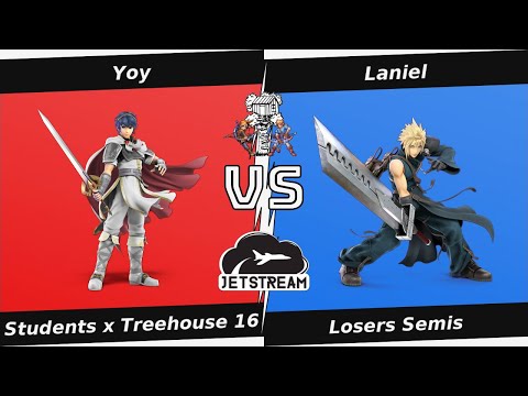 Students x Treehouse 16 Losers Semis - Yoy (Marth) Vs Laniel (Cloud) - SSBU
