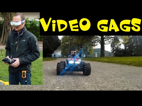 PRANKS - VOICE ON FPV RC CAR - VIDEO GAGS - FUNNY JOKES