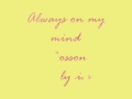 always on my mind - bosson 