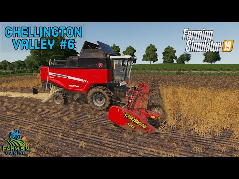 LINSEED HARVEST & MAKING HAY | Chellington Valley  EP6 - Farming Simulator 19 Timelapse