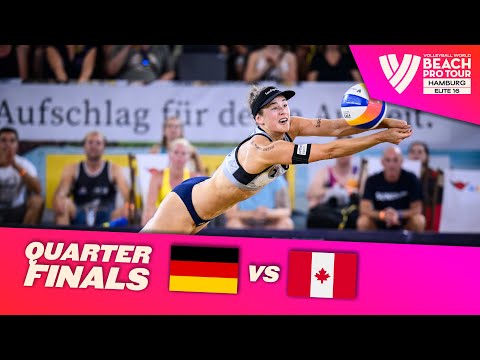 Müller/Tillmann vs. Melissa/Brandie - Quarter Finals Highlights Hamburg 2023 #BeachProTour