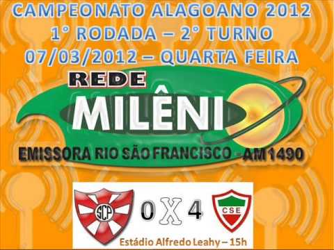 PENEDENSE 0X4 CSE - CAMPEONATO ALAGOANO 2012