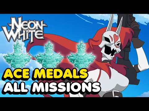Neon White - Ace Medals Walkthrough For Every Level (Nintendo Switch)