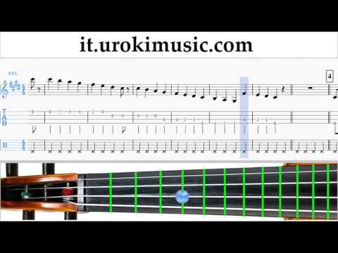 Lezioni di Violino OneRepublic - Counting Stars Parte#1 Melodia Tutorial Spartito Imparare