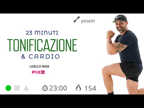 Total Body e Cardio: Allenamento Completo Per Principianti Senza Salti
