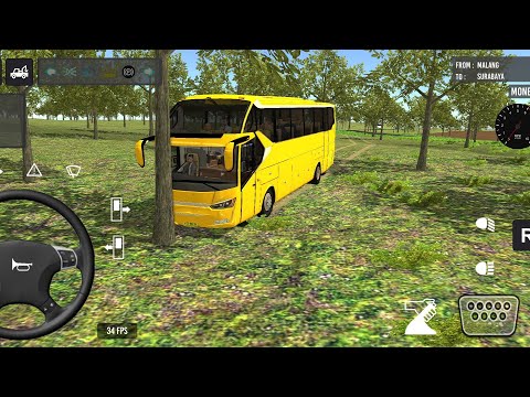 #179  खतरनाक पहाड़ी सड़क |😱🛣️ couch bus simulator 2025"