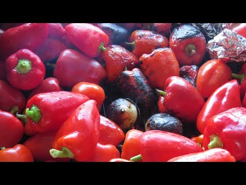 Canning Our Favorite Roasted Red Pepper Spread