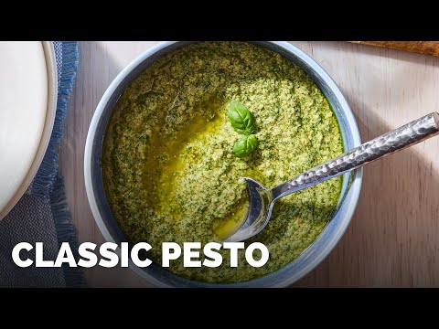 How to Make Basil Pesto