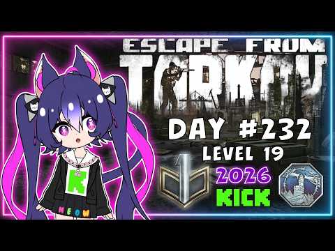 Escape from Tarkov | Prestige 1 | Level 19 PvP Solo | AKMS VTuber | Day 232 thumbnail