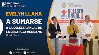 Evelyn llama a sumarse a la colecta anual de la Cruz Roja Mexicana
