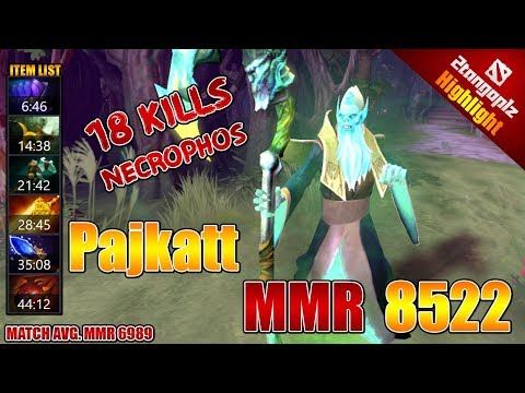 DOTA 2 ►「FULLGAME」Pajkatt ► Necrophos [MMR 8522]