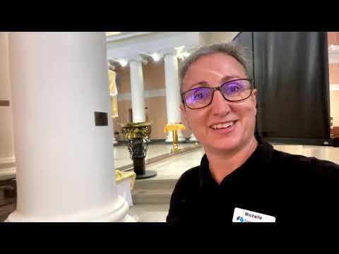 Funeral Audio Visual (AV) set up from Funeral Video Australia - Sydney, NSW