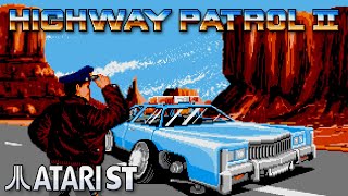 Highway Patrol II - Quick Look - Atari ST