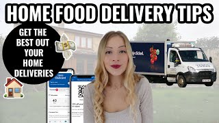 TESCO HOME FOOD DELIVERY TIPS | Get The Best From Your Home Deliveries | Tesco Grocery Delivery TIPS
