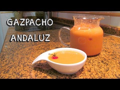 Receta Gazpacho Andaluz
