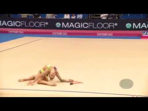 Stephani Sherlock GBR Rhythmic Gymnastics WC 2015