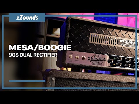 Mesa/Boogie '90s Dual Rectifier Guitar Amplifier Head (100 Watts), Open Box (Like New) image 5