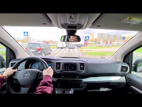 Opel Zafira e-Life 136 KM (electric) 50 kWh 2021 | Onboard timelapse #8 | E.Goista
