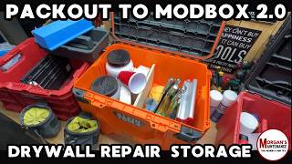 Milwaukee PACKOUT to Klein MODBOX 2.0 | Drywall Repair Storage... Will It All Fit?