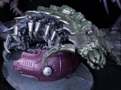 SpeedpaInting a Necron Canoptek Tomb Sentinel