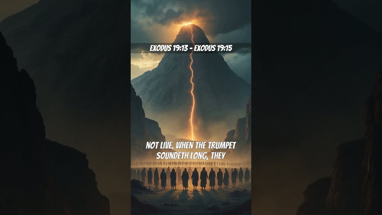 📖 Today's Verses: Exodus 19:13 – Exodus 19:15