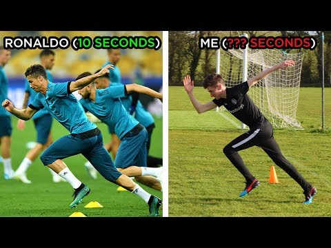 FASTER THAN RONALDO? | 18 Year Old Vs Pro Footballers