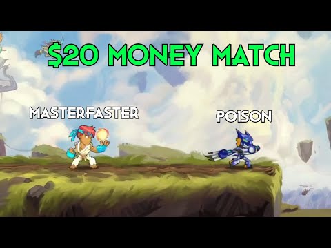 GBG | Poison vs MasterFaster - $20 Money Match - 2022 - NA - Brawlhalla Show Match #257