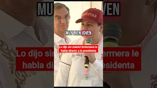 Download lagu La enfermera que interrumpió a Claudia Sheinbaum y le dijo lo que nadie se atrevía mp3