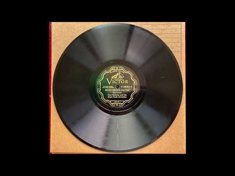 Betsy Brown - Fess Williams & His Royal Flush Orchestra (1929)