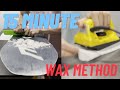 How to wax your snowboard in 15 MINUTES (+ wax secrets/brushing and polishing)